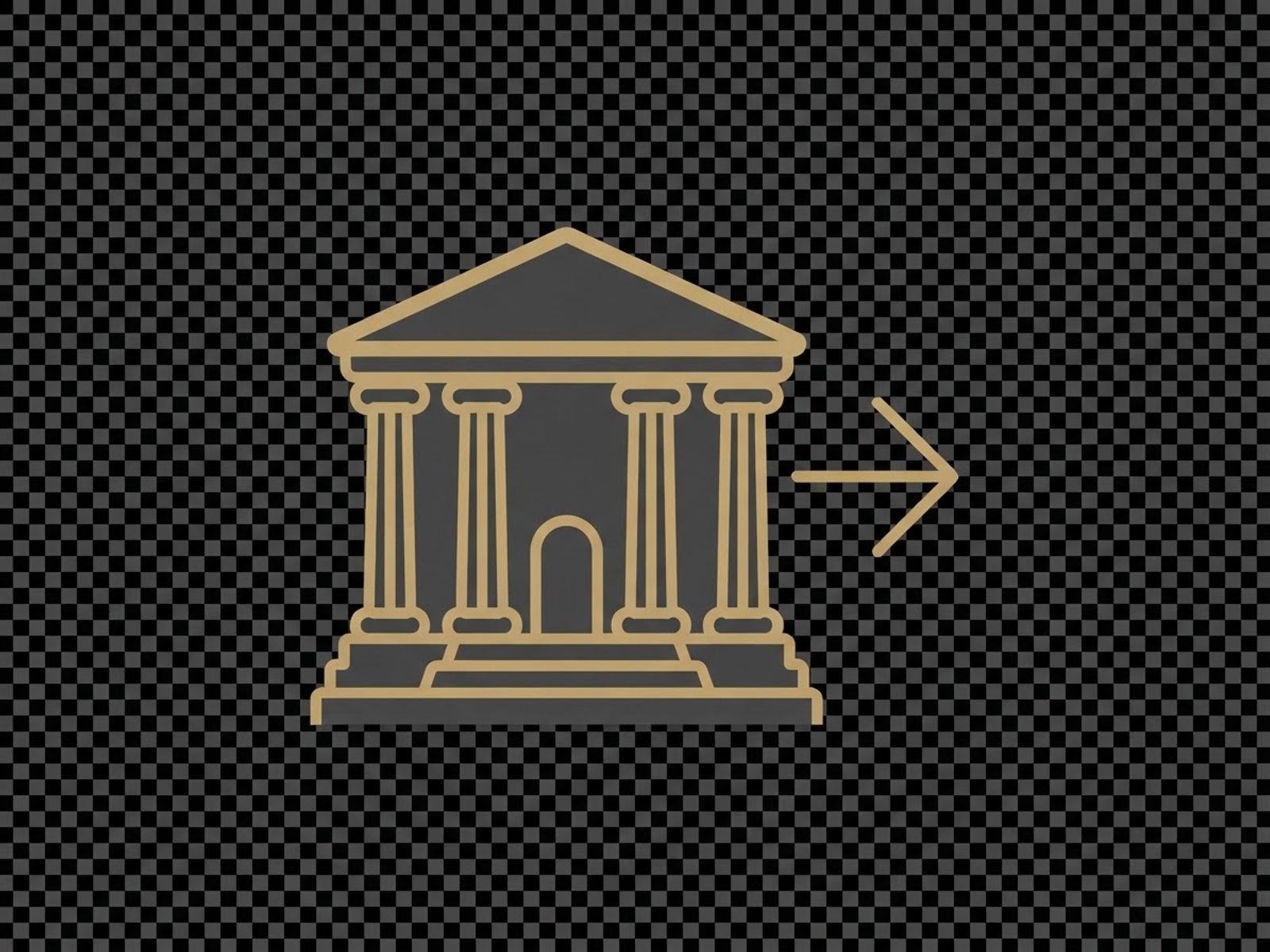 Icône de moyen de paiement virement bancaire